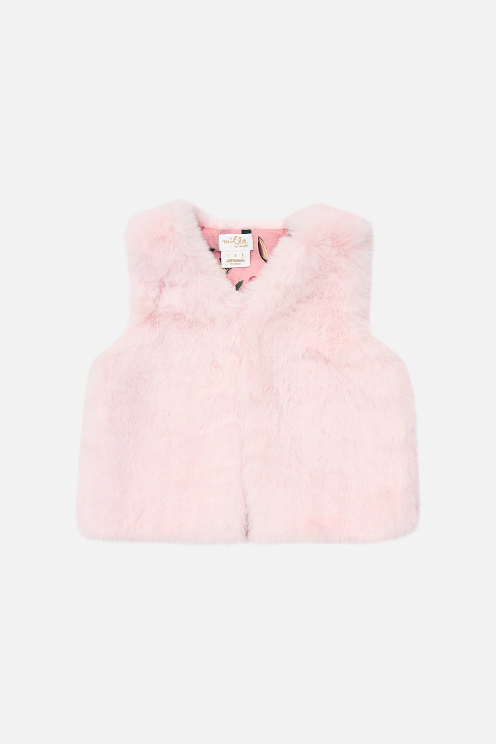 Fur vest for kids new arrivals