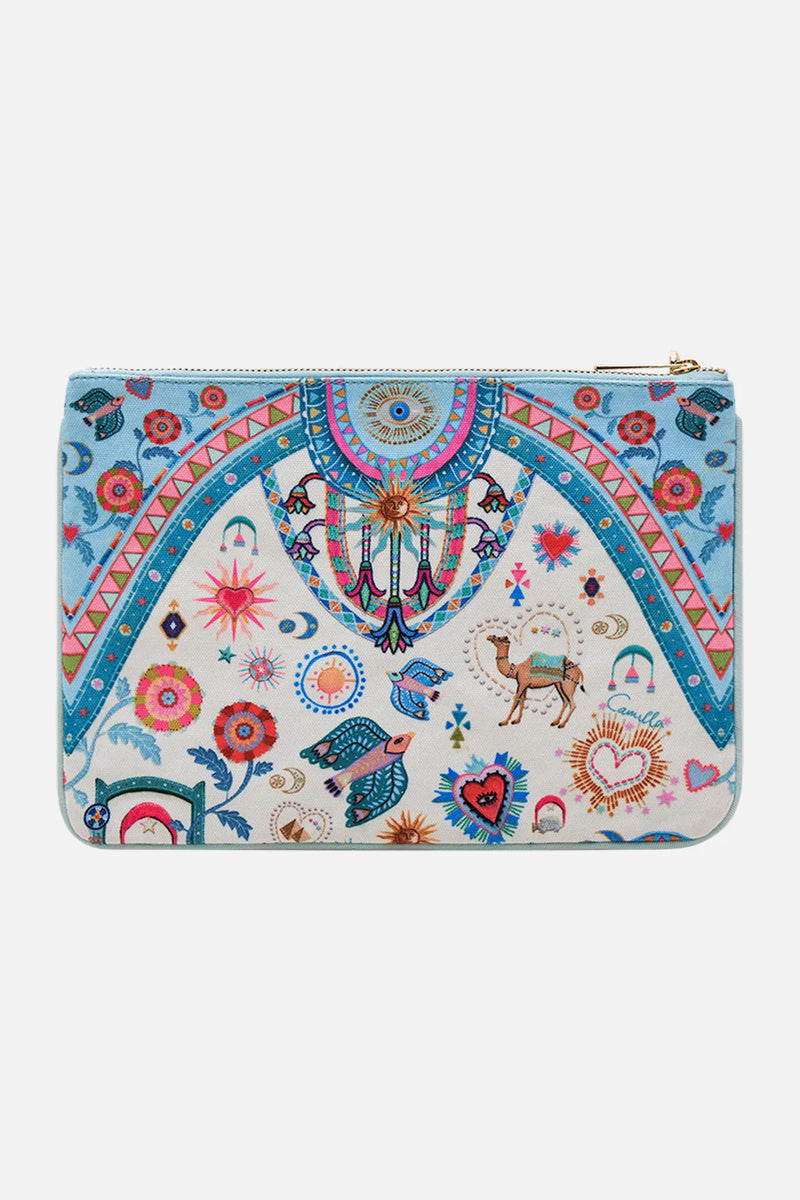 Small Canvas Clutch - Living In Colour