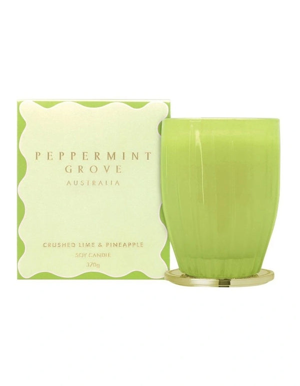 Crushed Lime & Pineapple Soy Candle 370g