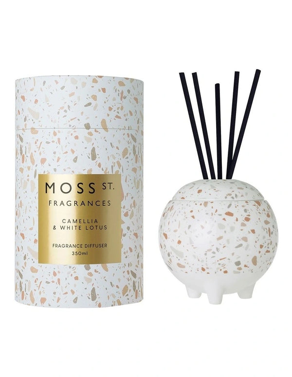 Camellia & White Lotus Ceramic Diffuser 350ml