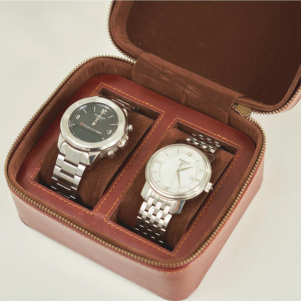 Gentlemans Watch Case Duo