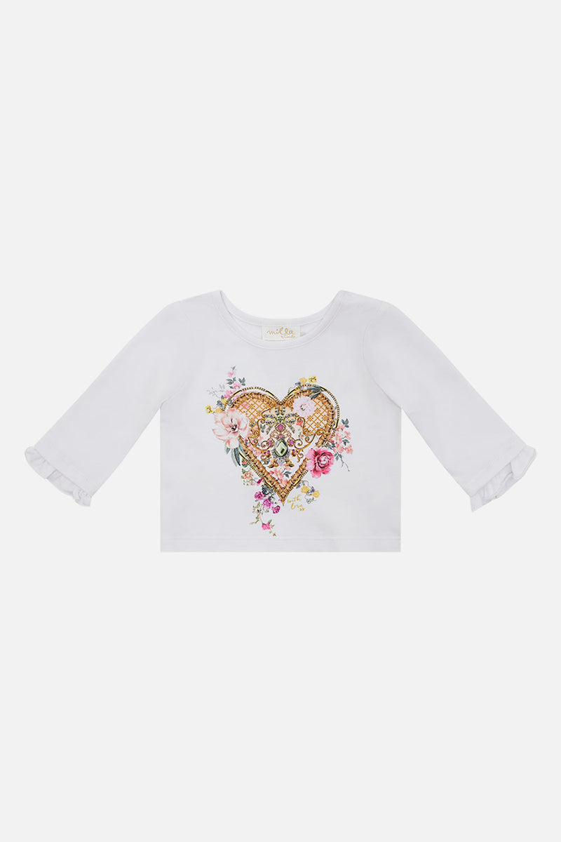 Babies Long Sleeve Top With Frill - Destiny Calling