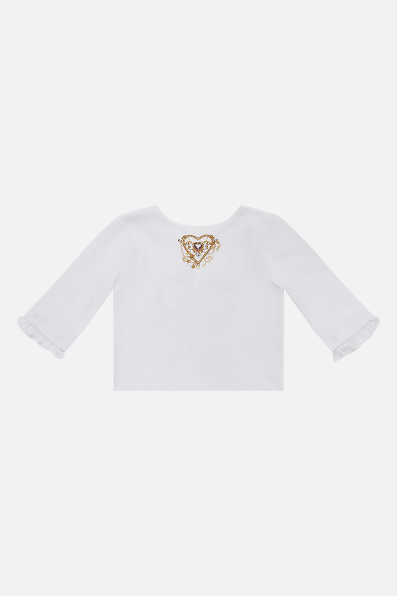 Babies Long Sleeve Top With Frill - Destiny Calling