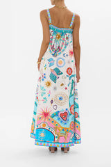 Wide Strap Sundress - Living In Colour