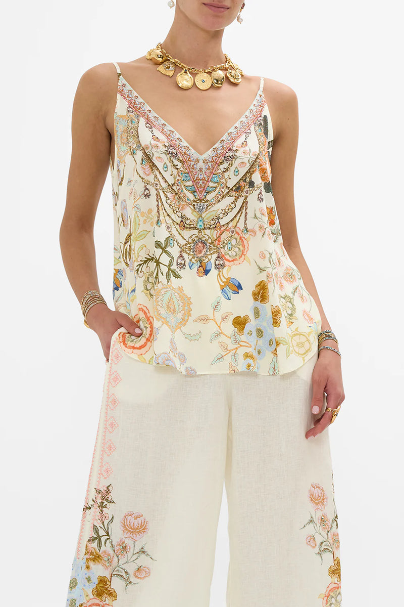 V Neck Cami - In Honour Of Heirlooms