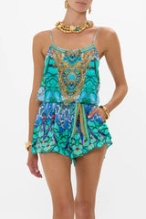 Shoestring Strap Playsuit - Land Of Wonder