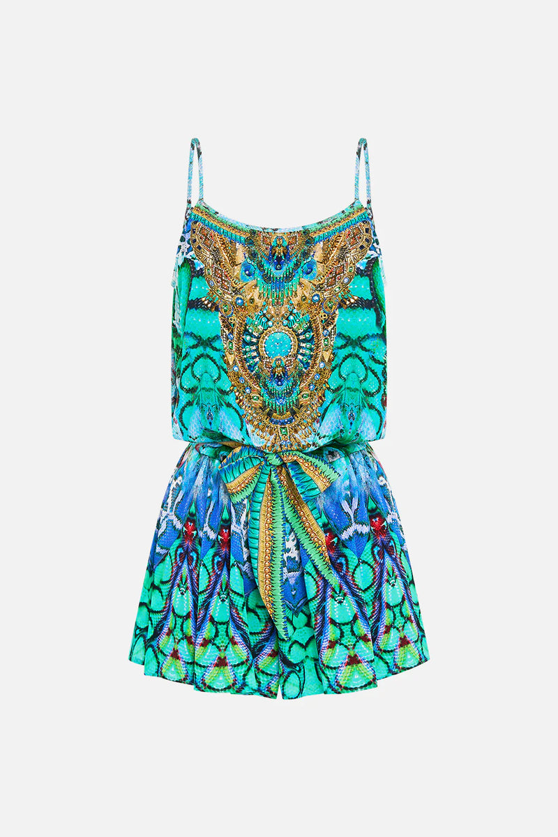 Shoestring Strap Playsuit - Land Of Wonder
