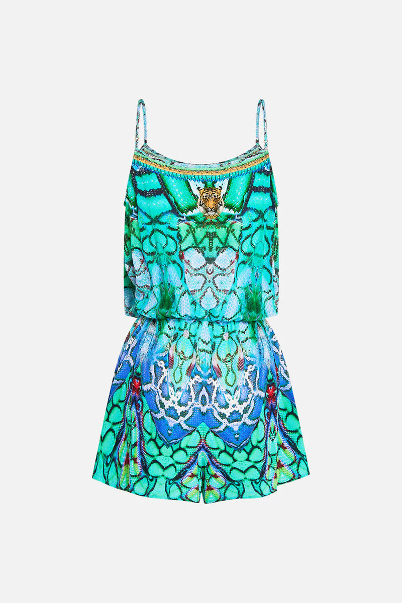 Shoestring Strap Playsuit - Land Of Wonder