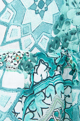 Ruffle Neck Halter Dress - Balearic Bebé