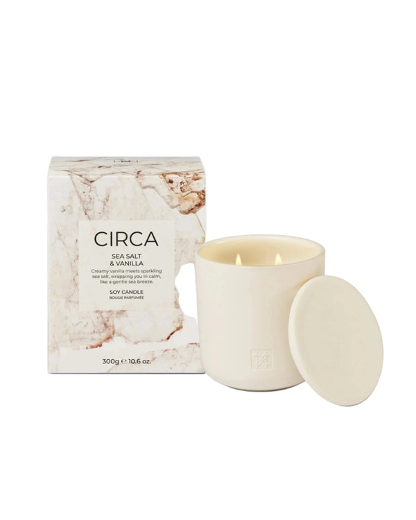 Sea Salt & Vanilla 300g Candle
