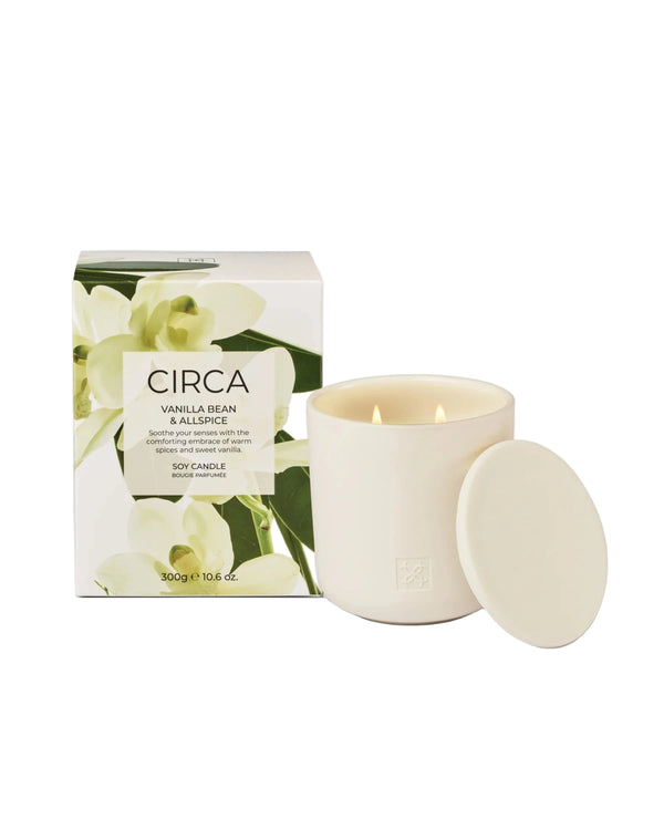 Vanilla Bean & Allspice 300g Candle