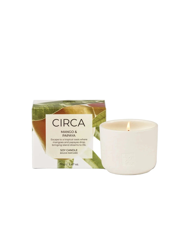 Mango & Papaya 70g Candle