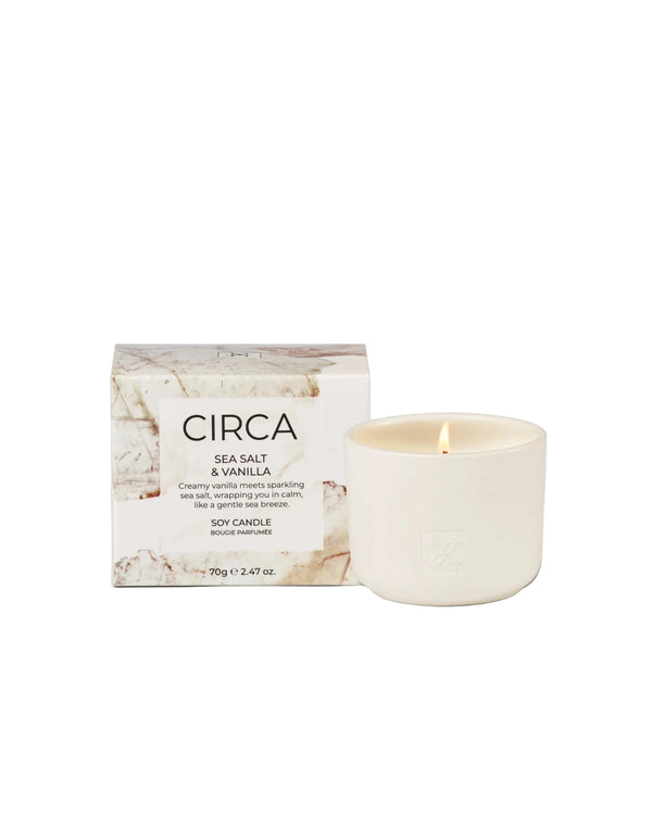 Sea Salt & Vanilla 70g Candle