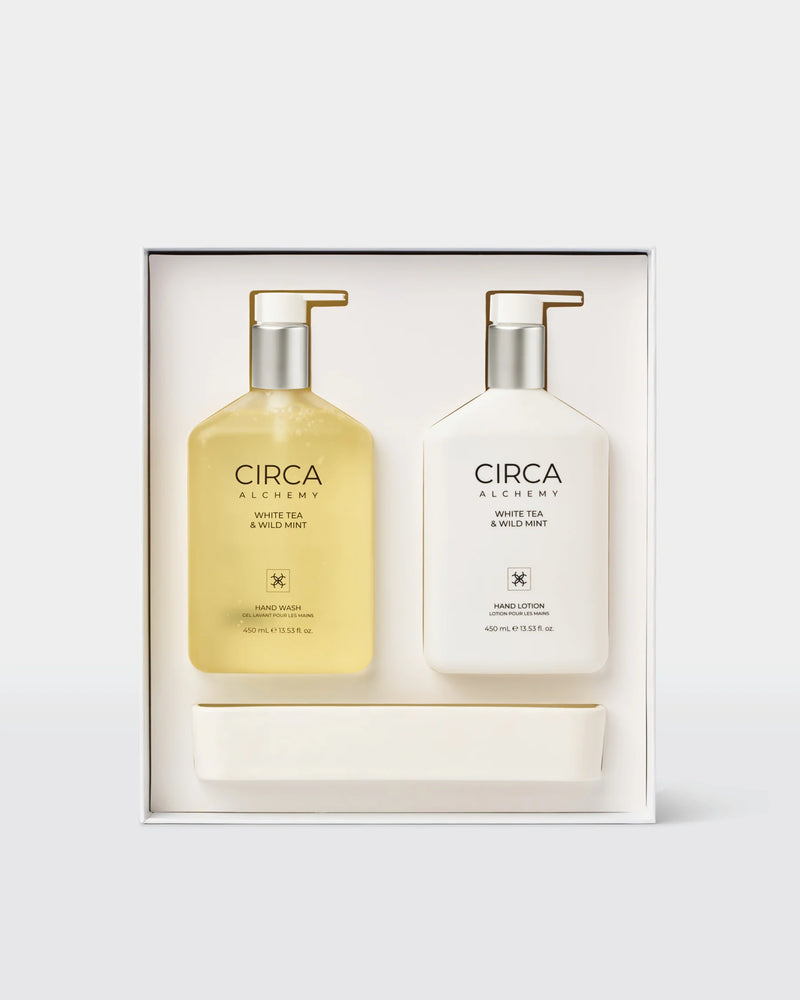 White Tea & Wild Mint Hand Care Duo