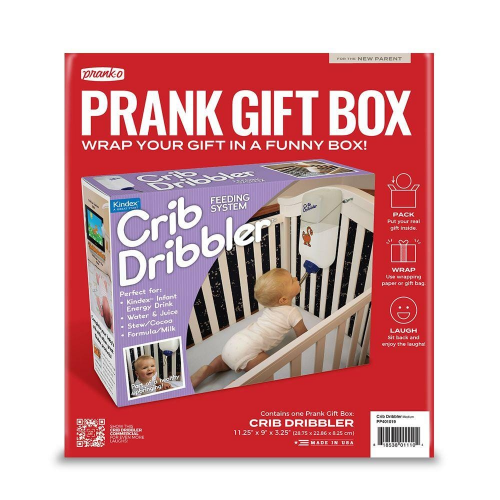 PRANK-O Prank Gift Box – Crib Dribbler