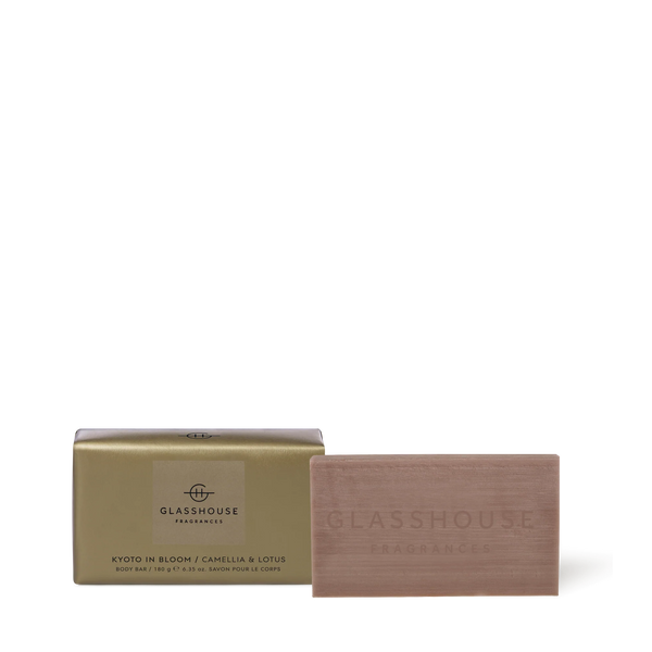 Kyoto In Bloom Camellia & Lotus Body Bar 180g