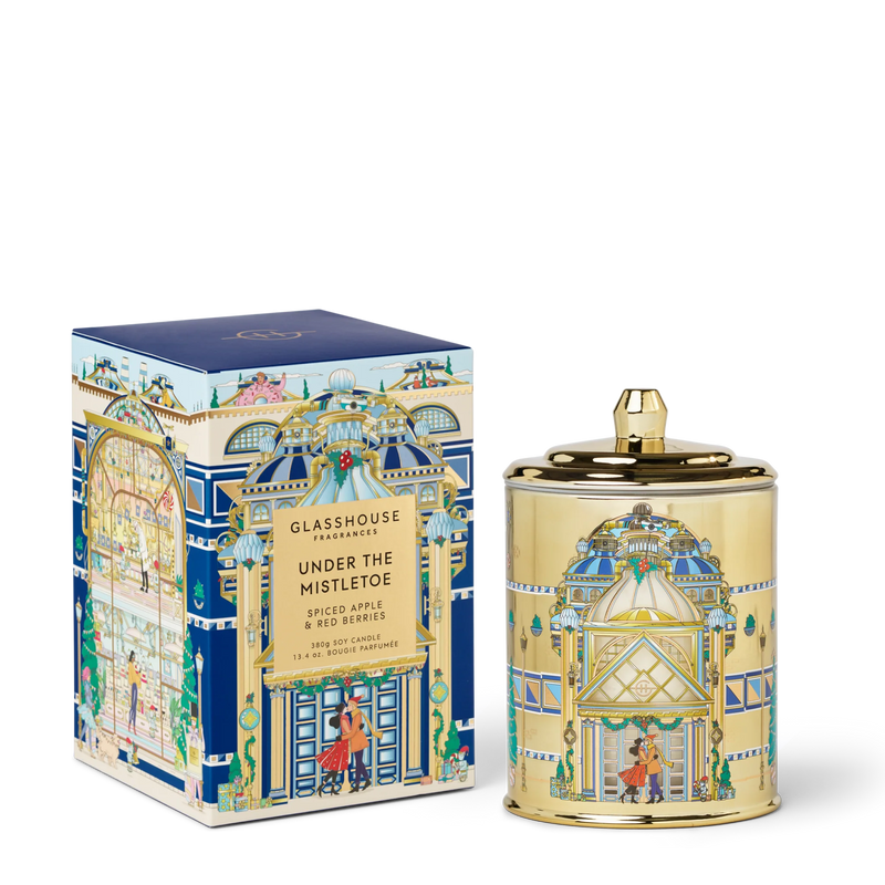UNDER THE MISTLETOE 380g Candle