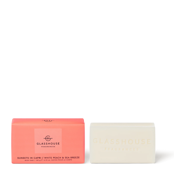 Sunsets In Capri White Peach & Sea Mist Body Bar 180g