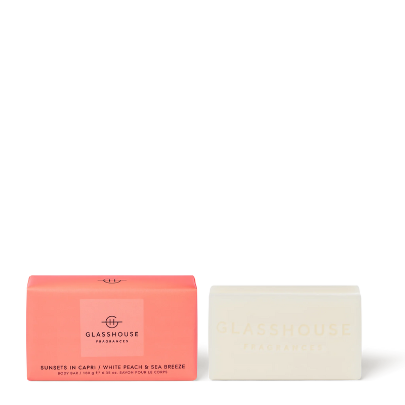 Sunsets In Capri White Peach & Sea Mist Body Bar 180g