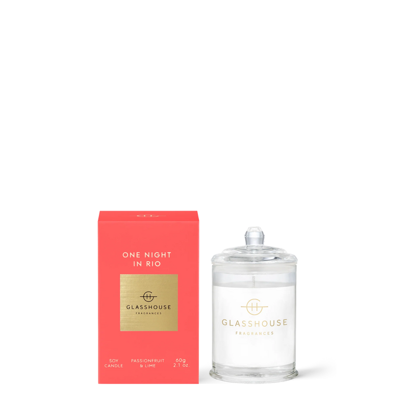 One Night In Rio Passionfruit & Lime Candle 60g