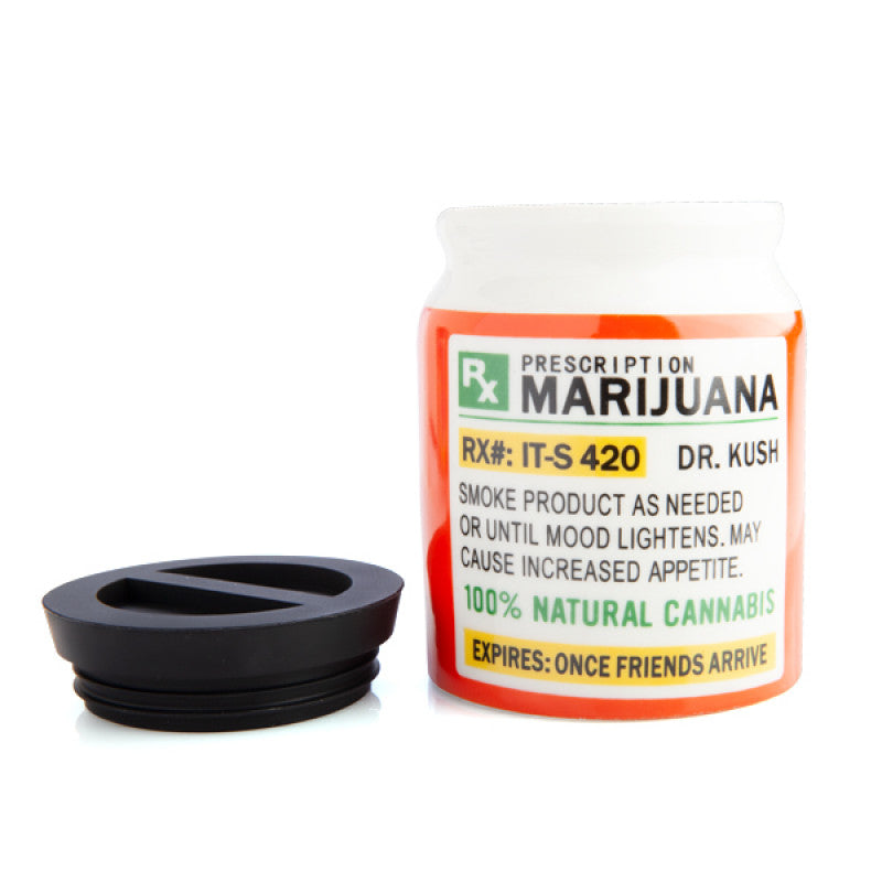 Large Prescription Marijuana Stash It! Storage Jar