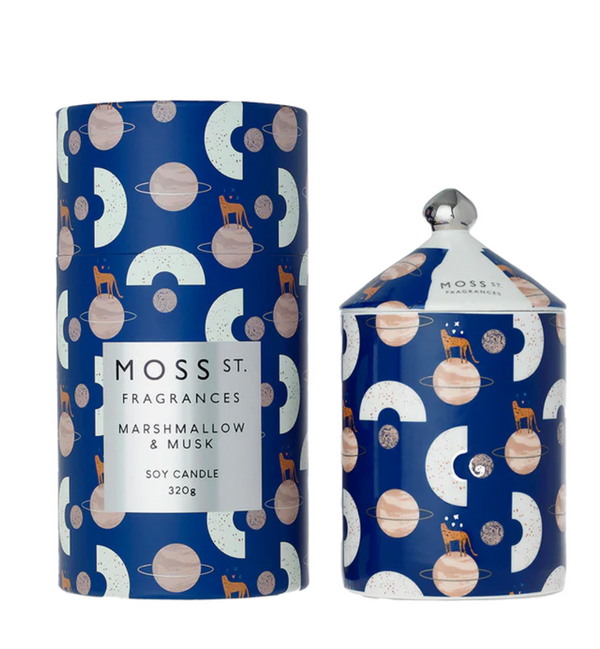 Marshmallow & Musk Ceramic Candle 320g