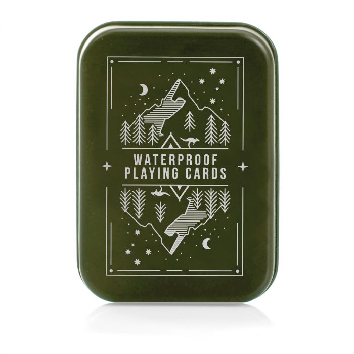 Waterproof Playing Cards In A Tin