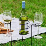 Maverick Picnic 3PC Wine Holder Set