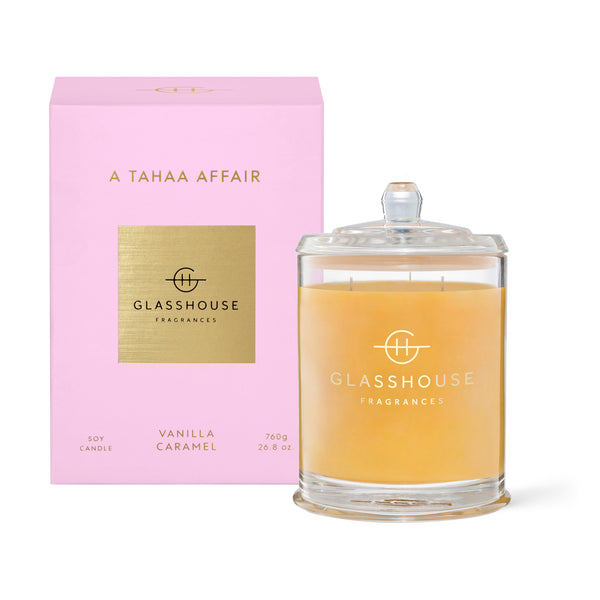 A Tahaa Affair - Vanilla Caramel Candle 760g