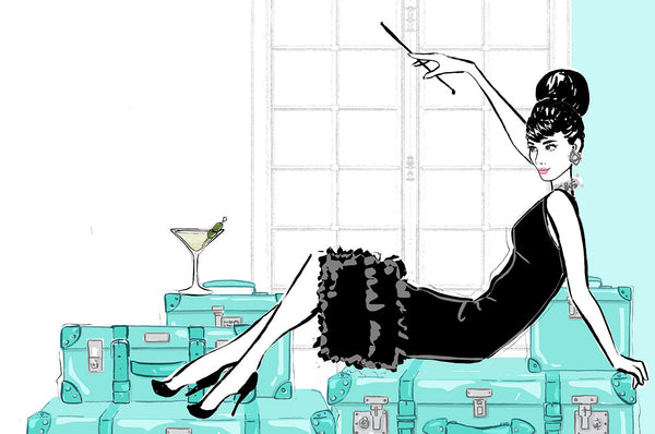 AUDREY HEPBURN: THE ILLUSTRATED WORLD OF A FASHION ICON