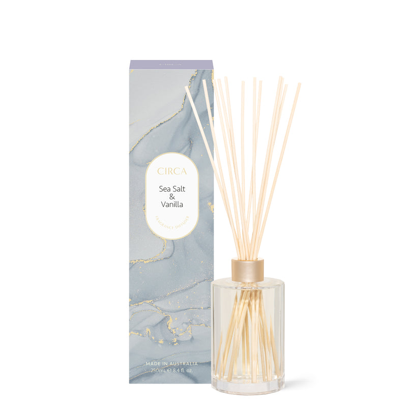 Fragrance Diffuser 250ml - Sea Salt & Vanilla