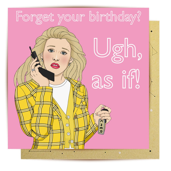 Gift Card - Clueless Birthday