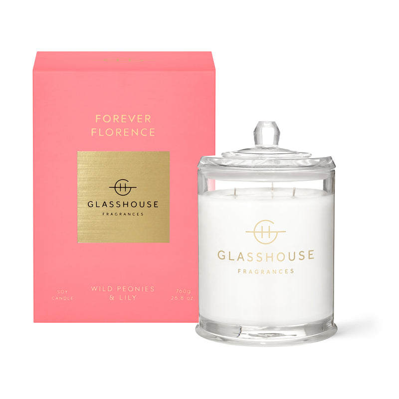 Forever Florence - Wild Peonies & Lily Candle 760g