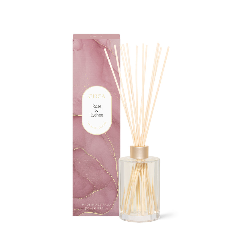Fragrance Diffuser 250ml - Rose & Lychee