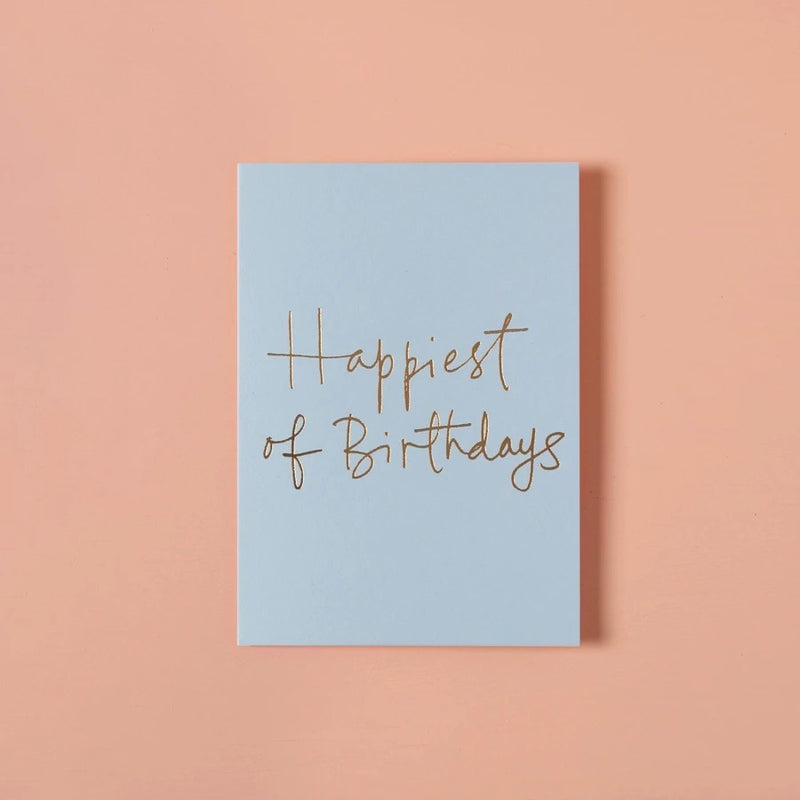 Gift Card - Happy Birthday Baby Blue