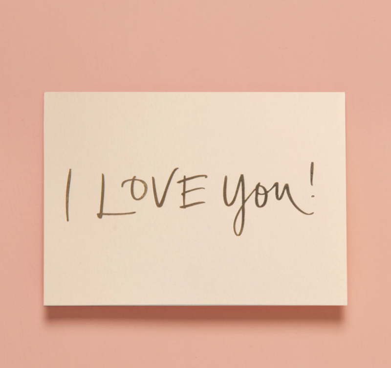 Gift Card - I Love You