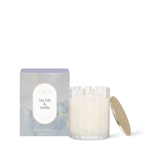 Scented Soy Candle 350g - Sea Salt & Vanilla
