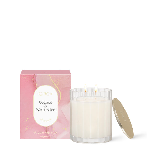 Scented Soy Candle 350g - Coconut & Watermelon