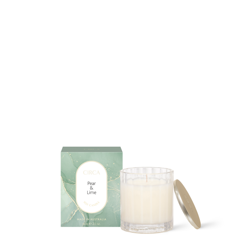 Scented Soy Candle 60g - Pear & Lime