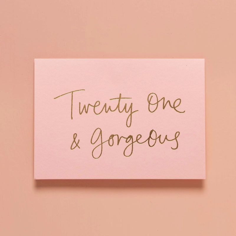 Gift Card - Twenty One & Gorgeous